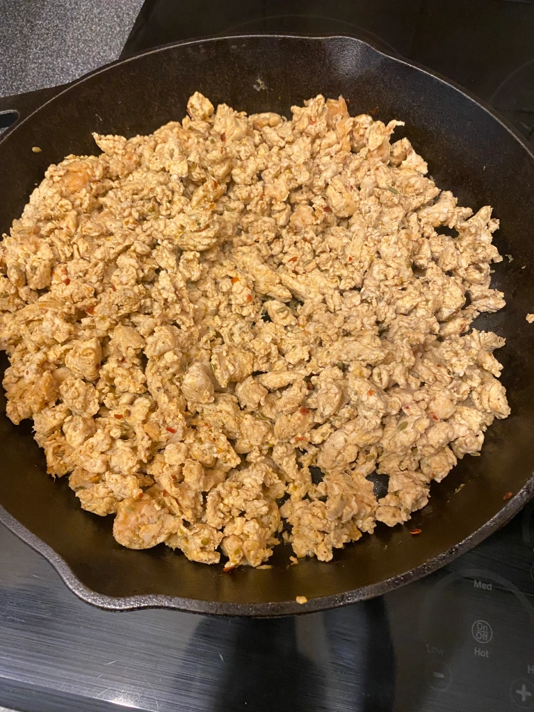 Healthy Fennel-Spiced Ground Turkey