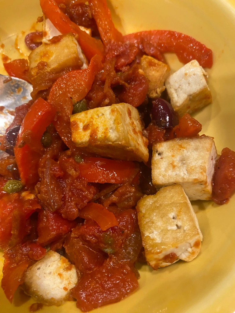 Tofu Cacciatore