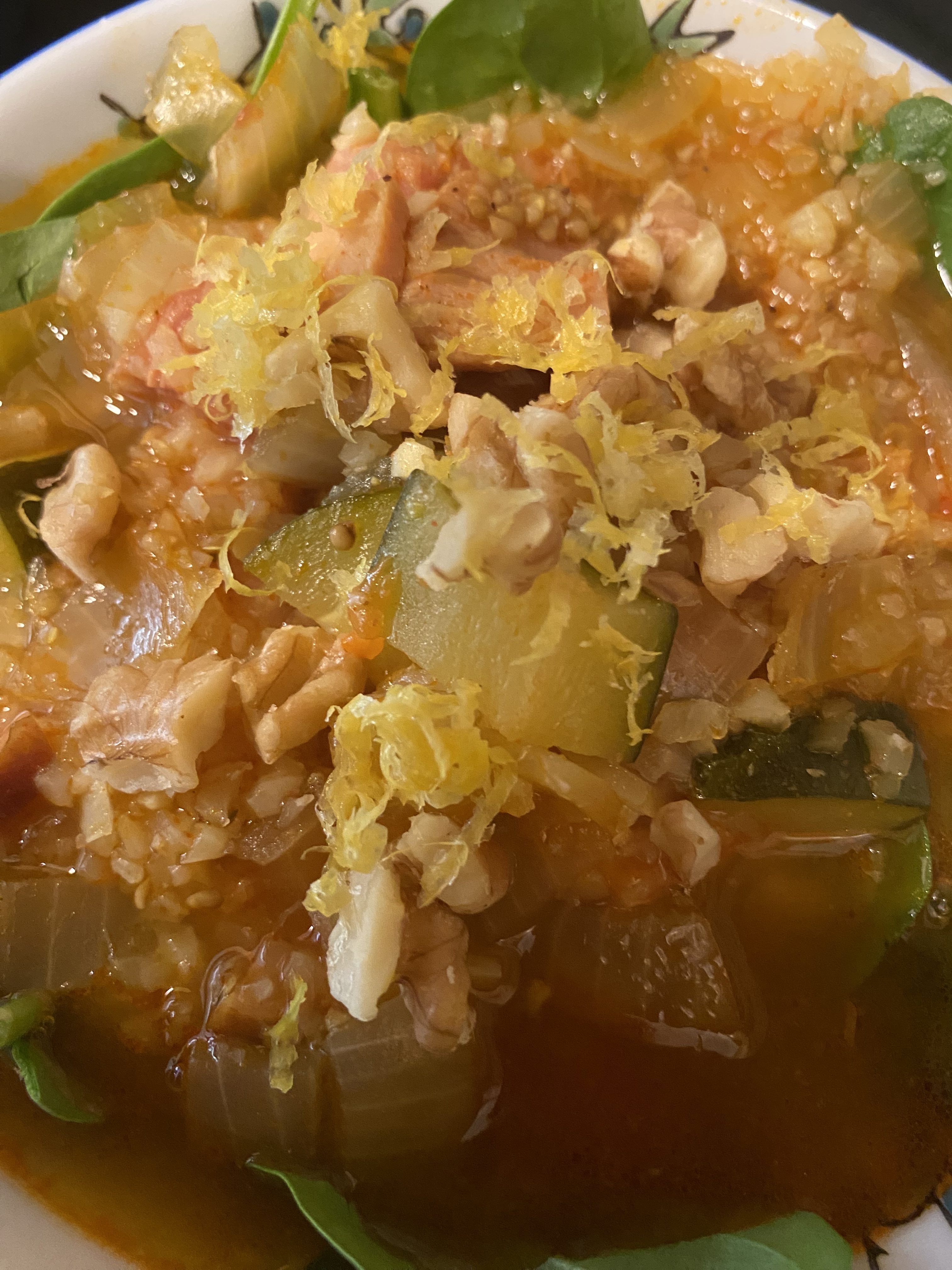 Rustic Spanish-Inspired Ham and Spinach Stew (Low-Carb Comfort Food)