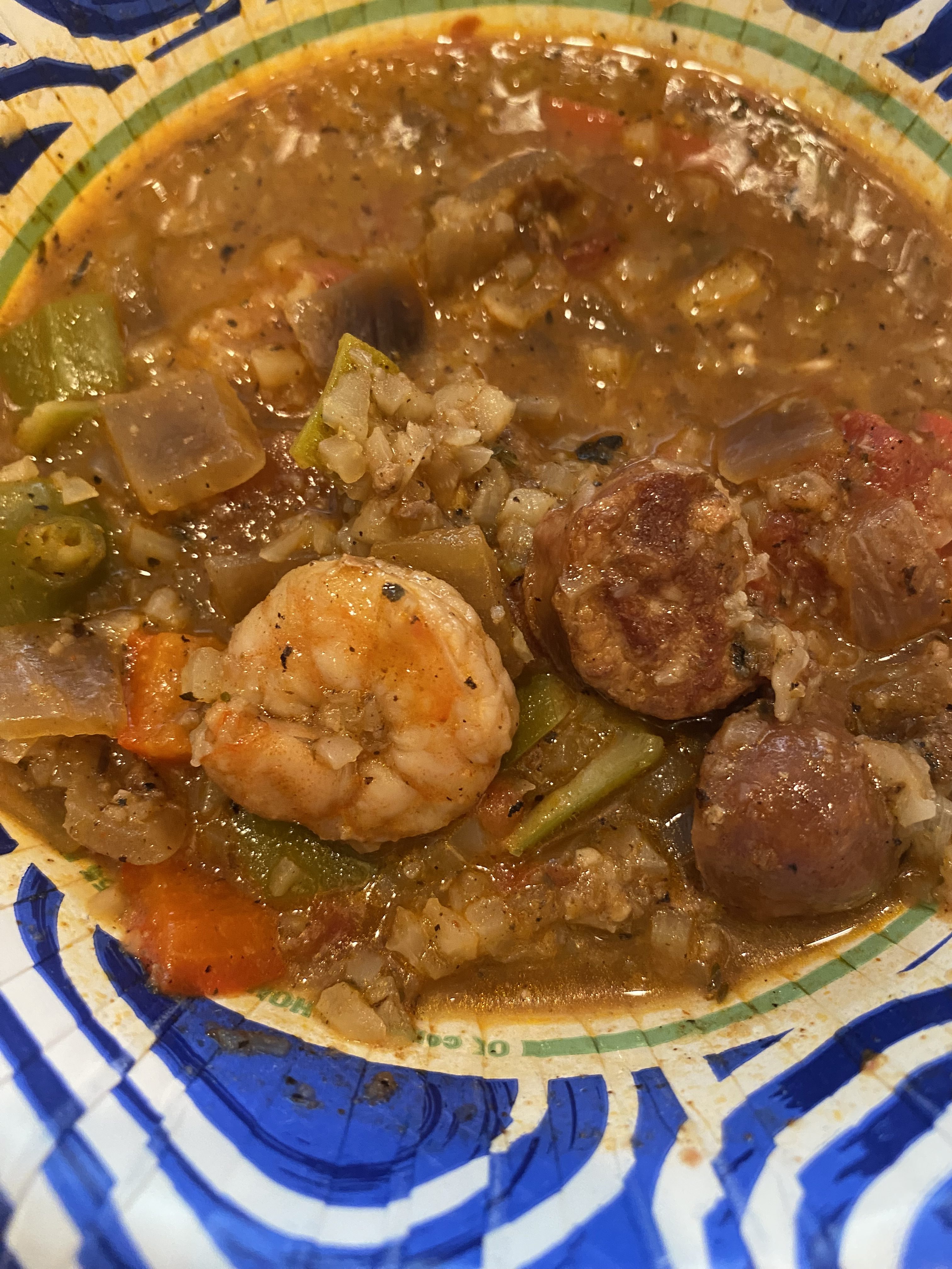 Low-carb Jambalaya