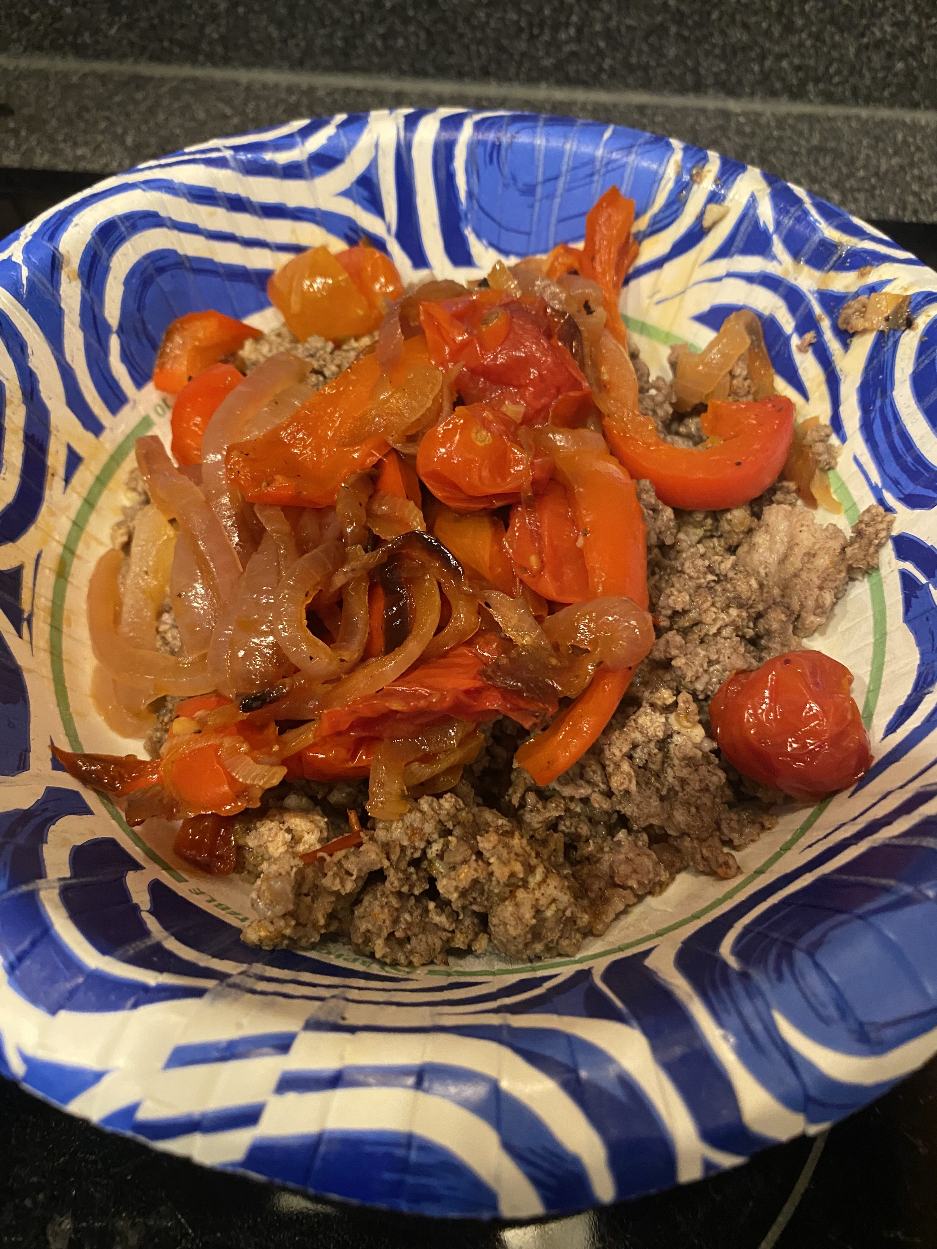 Harissa-Spiced Turkey & Roasted Vegetables Bowl